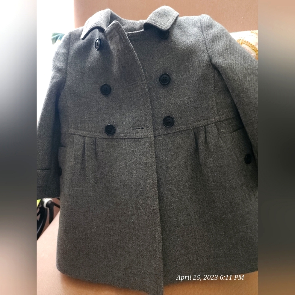 **SOLD** Authentic Burberry Wool Baby Peacoat